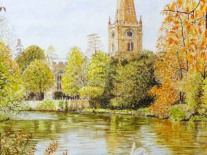 Autumn Swan Stratford-upon-Avon