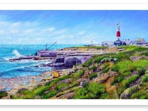 Limited Edition Giclée Print of Portland Bill Lighthouse In April