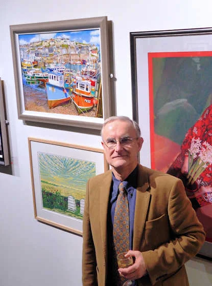 Roger Exhibiting At The Mall_Galleries