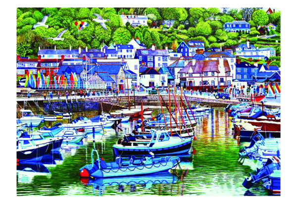 Lyme Regis Harbour Dorset Print
